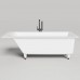 Salini Cascata KIT Ванна встраиваемая, с прямоугольной чашей, 170х75х60см, регулируемые ножки, донный клапан UpDown, сифон S-Sense, цвет: белый. 104313G