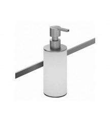 Bertocci Officina 3.16 Дозатор для релинга, цвет: белый матовый/нержавеющая сталь. 116 3929 0000