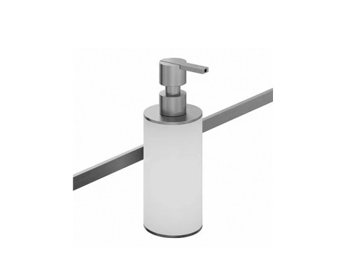 Bertocci Officina 3.16 Дозатор для релинга, цвет: белый матовый/нержавеющая сталь. 116 3929 0000