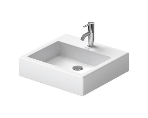 Duravit Vero Раковина накладная 50x47см., с 1 отв., без перелива, шлифованная, цвет: белый. 0454500000 Duravit Vero Раковина накладная 50x47см., с 1 отв., без перелива, шлифованная, цвет: белый. 0454500000