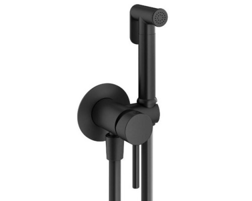 Plumberia Selection IXO Гигиенический душ, со смесителем, держатель, шланг PVC 125см., цвет: черный матовый. XO2000NO Plumberia Selection IXO Гигиенический душ, со смесителем, держатель, шланг PVC 125см., цвет: черный матовый. XO2000NO