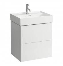 Laufen Kartell Тумба с раковиной 58x45x60см, с 2 ящиками, вкл. органайзер для умывальника подвесная, цвет: белый матовый. 4.0756.9.033.640.1,  8.1033.3.000.104.1