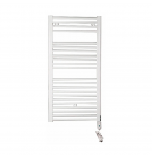 Полотенцесушитель IRSAP ARES/E 1118/580 электрический с выключателем, 22 трубки, CL.01 B01, (белый) EIM058I01IR01NNN03