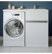 Тумба с раковиной AQUATON Лондри 60 R под стиральную машину