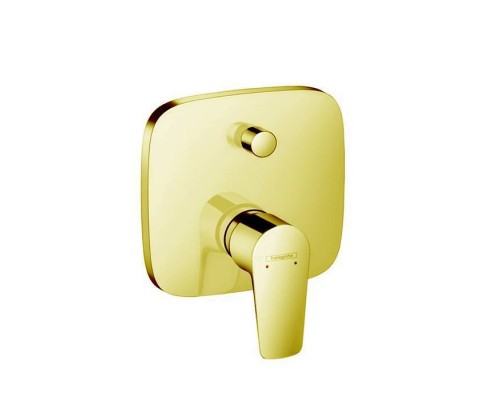 Hansgrohe Talis E Встраиваемый смеситель для ванны, внешняя часть, цвет: золото. 71745990 Hansgrohe Talis E Встраиваемый смеситель для ванны, внешняя часть, цвет: золото. 71745990