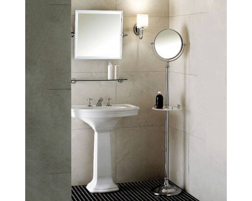 DevonDevon New Etoile Раковина 70х53 см, 3 отв., на пьедестале, цвет: белый. IBLG3FNET,  IBCOLNET