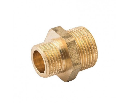 Ниппель, ELSEN, Metalit, НН, 1/4, 1/2, латунь, переходной Ниппель, ELSEN, Metalit, НН, 1/4, 1/2, латунь, переходной