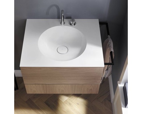 Burgbad Coco Полотенцедержатель для монтажа на тумбу, цвет: черный. HHAG001