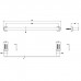 Gessi Emporio accessories Полотенцедержатель, 45 см, цвет: Black XL. 38900#299