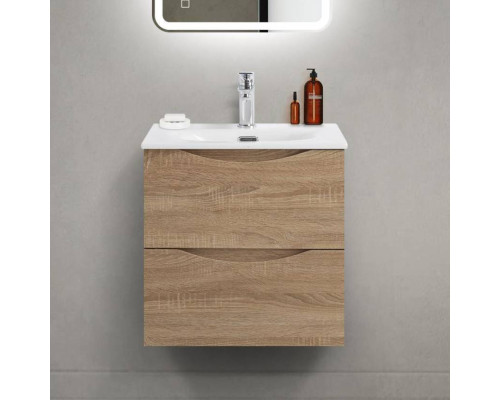 Тумба под раковину BelBagno Marino-cer-mini 50 подвесная, rovere bianco