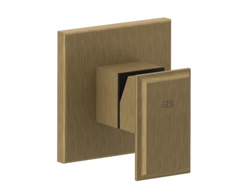 Gessi Eleganza Смеситель для ванны/душа, встраиваемый, цвет: античная бронза. 46106#713