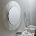 Laufen Kartell Зеркало круглое d=78см, настенное, без подсветки, цвет: прозрачный кристал. 3.8633.1.084.000.1