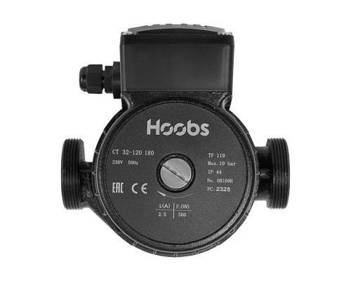 Насос циркуляционный Hoobs CT 32-120 180мм 500Вт 1х220В 50Гц (с гайками). 08109H Насос циркуляционный Hoobs CT 32-120 180мм 500Вт 1х220В 50Гц (с гайками). 08109H