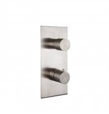 Fima Carlo Frattini Spillo Steel F3089X1INOX Смеситель для душа встроенный, термостатический, 1 запорный вентиль, внутренняя часть (F2461) в комплекте, цвет: INOX. F3089X1INOX