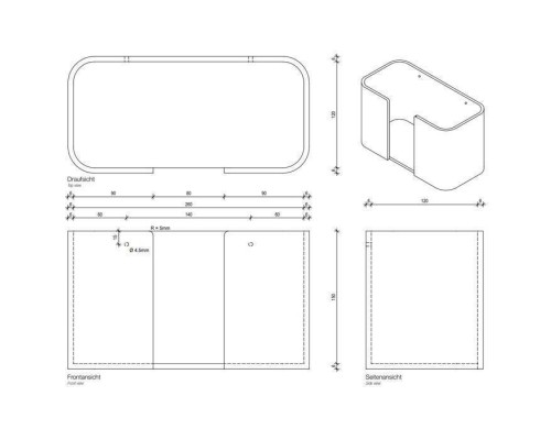 Decor Walther Stone WPTB Держатель для бумажных полотенец, подвесной, цвет: белый / сталь матовая. 0974255 Decor Walther Stone WPTB Держатель для бумажных полотенец, подвесной, цвет: белый / сталь матовая. 0974255