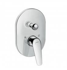 Hansgrohe Novus Однорычажный смеситель для ванны, скрытый монтаж,  внешняя часть, цвет: хром. 71047000