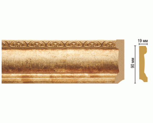 Плинтус напольный DECOMASTER 166-126 (90*19*2400мм) Плинтус напольный DECOMASTER 166-126 (90*19*2400мм)