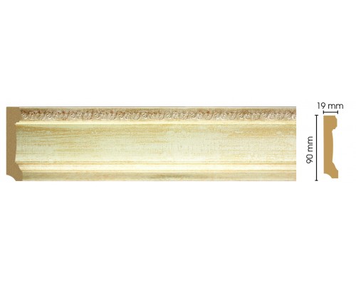 Плинтус напольный DECOMASTER 166-281 (90*19*2400мм) Плинтус напольный DECOMASTER 166-281 (90*19*2400мм)