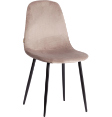 Комплект стульев TetChair Модерн Breeze (mod. JSC-58) велюр coffee HLR9, ножки черные, 4 шт.