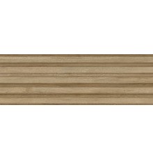 Плитка настенная Delacora Woodstyle Oak Strip глянцевая, ректифицированная 30х90