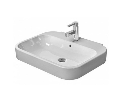 DURAVIT Happy D.2 Раковина 65х50 см, 1 отв., со слив-переливом, цвет: белый. 2316650000