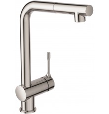 IS BC176AA Ceralook Смеситель для кухни 313 мм, HWTC, CLICK, выдвижной Г излив, 12,1 л/мин BC176AA