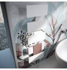 Antrax Tavoletta Полотенцедержатель электрический 60x18H см, цвет: белый матовый. ECTVTL060018T/BCOR