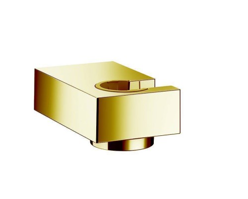 Hansgrohe Держатель ручного душа, настенный, цвет: золото. 28387990 Hansgrohe Держатель ручного душа, настенный, цвет: золото. 28387990