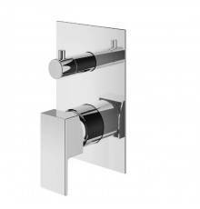Plumberia Selection TAG Смеситель для душа, встраиваемый, на 2-3 выхода, цвет: хром. TG1901CR
