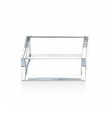 Decor Walther Sky Tab Q Лоток универсальный 15x15см, акрил, настольный, цвет: прозрачный. 0980483