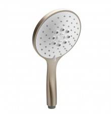 Gessi Emporio shower Ручной душ, с 3 режимами струи с защитой отизвесткового налёта с белым диском, цвет: Finox. 14376#149