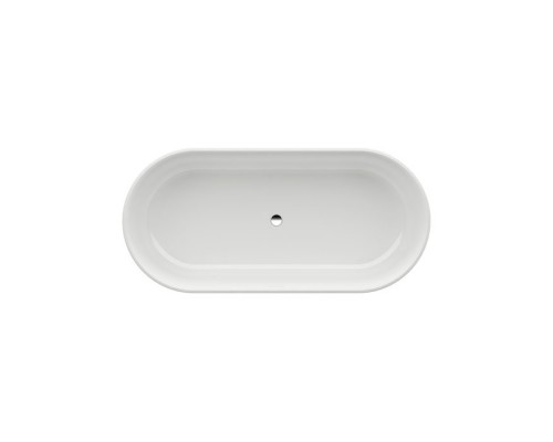 Laufen VAL Ванна 160x75x45см, отдельностоящая, с слив-переливом, материал: композит, цвет: белый. 2.3028.2.000.000.1
