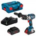 Шуруповерт аккумуляторный Bosch GSR 18V-90 C (2 акк, З/У), кейс
