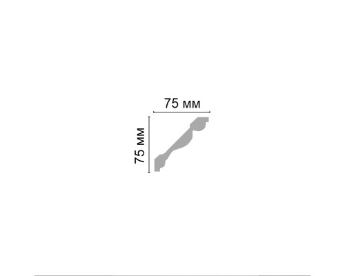 D154A/12 Плинтус ДМ(77*77*2000 мм) D154A/12 Плинтус ДМ(77*77*2000 мм)