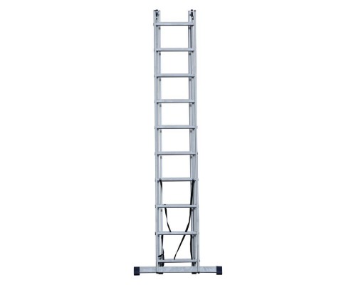 Лестница трехсекционная универсальная 10 ступеней AL310