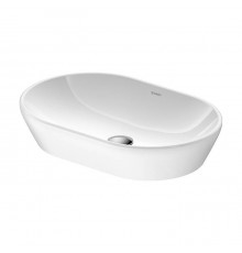 Duravit D-Neo Раковина 60х40см., накладная, без перелива, без отв., цвет: белый. 2372600070