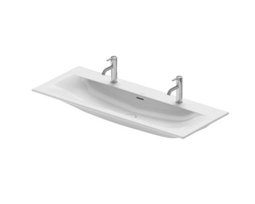 Duravit Viu Раковина 123х49 см, 1 отв., цвет: белый. 2344120000