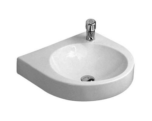 Duravit Architec Раковина 57.5х52 см, 1 отв., Dx, без перелива, цвет: белый. 0449580008