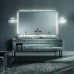 VITAGE milldue edition HILTON Комплект мебели с тумбой под раковину, раковиной ZURIGO63, зеркалом ZURIGO, 216 см, напольный, цвет: Fumegrave;/сталь. 9227.98.3 (С МЕБЕЛЬЮ), H110.71.98, 4054.216.71.98.2, 3330.98