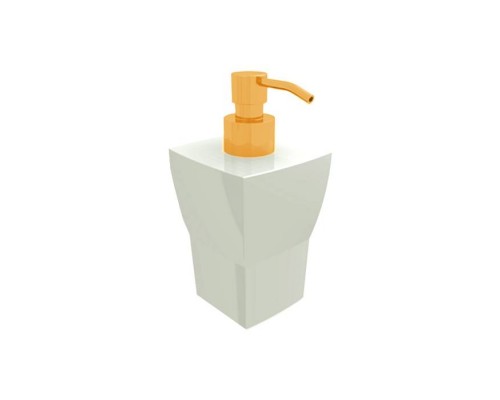 Bertocci Grace Дозатор настольный/подвесной, цвет: белая керамика/золото. 142 7728 5000