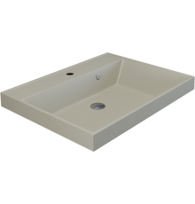 Раковина Uperwood Classic Quartz 291030014 60 см, матовая бежевая, лен