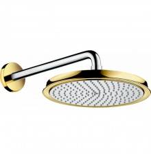 Hansgrohe Raindance Classic Верхний душ 240см.,  настенный, цвет: хром/золото. 27424090