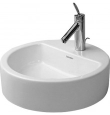 Duravit Раковина 48см, 1 отв., с переливом, цвет: белый. 0446480000