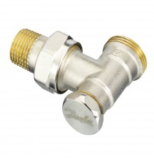 Клапан запорный Danfoss RLV-S 15 угловой, наружная резьба 003L0353