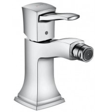 Снят_HG 31 320 000 Metropol Classic Смеситель для биде, со сливным гарнитуром 31320000