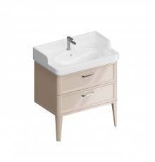 Kerama Marazzi Pompei Тумба подвесная 80см, с 2 ящиками, цвет: камео бежевый глянцевый