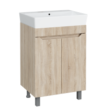 Тумба с раковиной DIWO Архангельск 60 дуб сонома, сонома