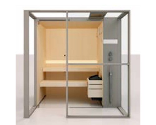 Effegibi Logica S Filo Сауна 214x250х217см, пристенная, цвет: Stone. LO 21 03 0001 Effegibi Logica S Filo Сауна 214x250х217см, пристенная, цвет: Stone. LO 21 03 0001