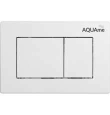 AQM4102W Панель смыва AQUAme, пластик, белый AQM4102W