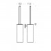 Colombo Basic Q Туалетный ёршик, подвесной, цвет: хром. B3707.CR